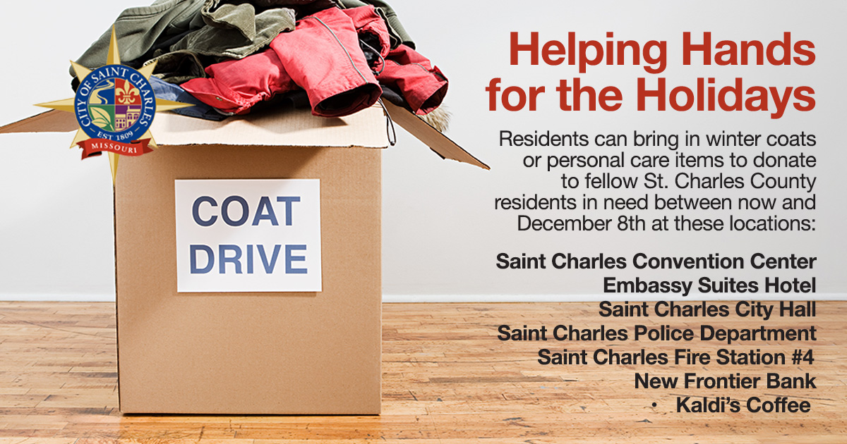 Today is the last day you can bring your donations for the Helping Hands event. The event will take place on the 18th. Please consider donating items to help your neighbors this holiday season. Interested in learning more? Visit ow.ly/Vcus50Qe2oF
