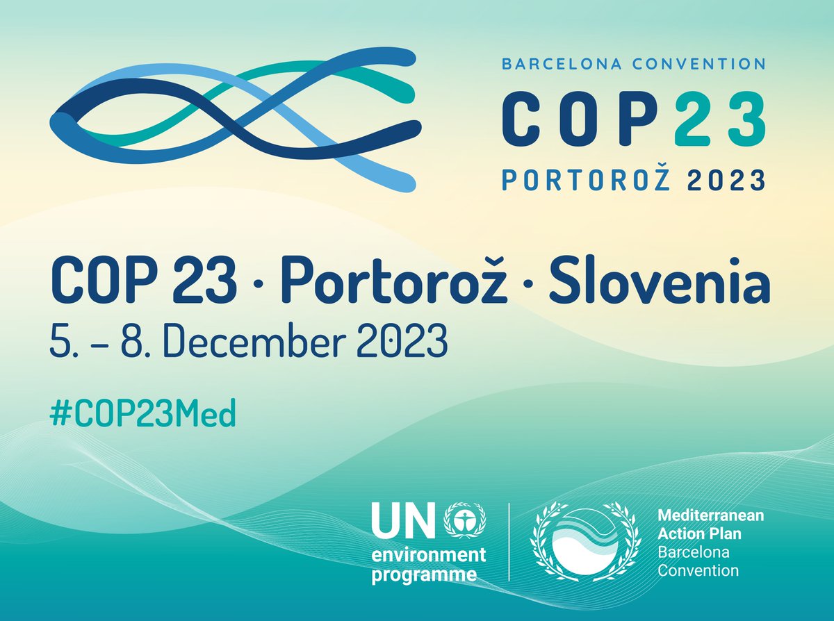 UfMSecretariat's tweet photo. #UfM concludes participation in the 23rd Meeting of the Parties to the Barcelona Convention today in Portoroz, #Slovenia. #COP23Med
Insightful discussions on nature-based solutions, sustainable fisheries, pollution reduction & more. Learn more: https://t.co/x7lKLDbMj7 https://t.co/Cp9N5xYKz9