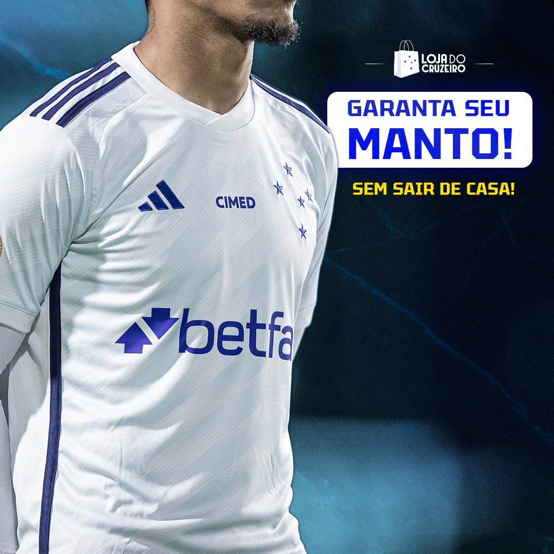 Cruzeiro 🦊 on X: Já garantiu a camisa pré-jogo do Cruzeiro? Aproveite o  desconto e peça a sua na @ShopCruzeiro! 🦊💙 🛒 Compre aqui >    / X