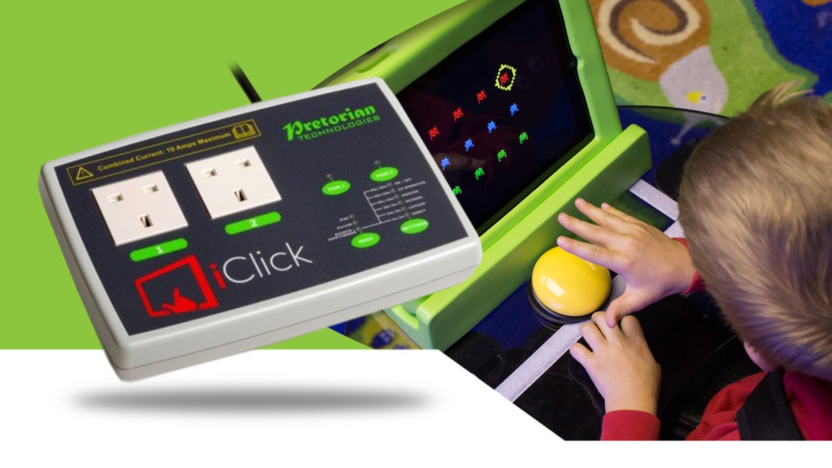 InclusiveTechUK's tweet photo. Increase iPad accessibility with our range of devices specifically designed to enable users to gain access, take control, make choices and increase their independence whilst using their iPad.
Shop now: https://t.co/2AiHswoCMw
#ipadaccess #accessibility #switchaccess #ipad https://t.co/ZrQzWqnp8q