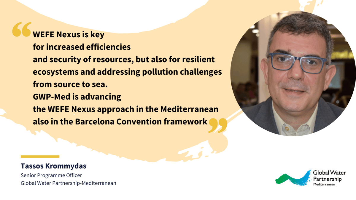 📍Today at #COP23Med 

<a href="/GWPMed/">GWP-Med</a> analysed the steps towards a strategic framework document 📝 in the Mediterranean Source to Sea continuum &amp; activities to advance the Water-Energy-Food-Ecosystems #WEFNexus in the region joining forces with partners 4⃣ a sustainable #Mediterranean