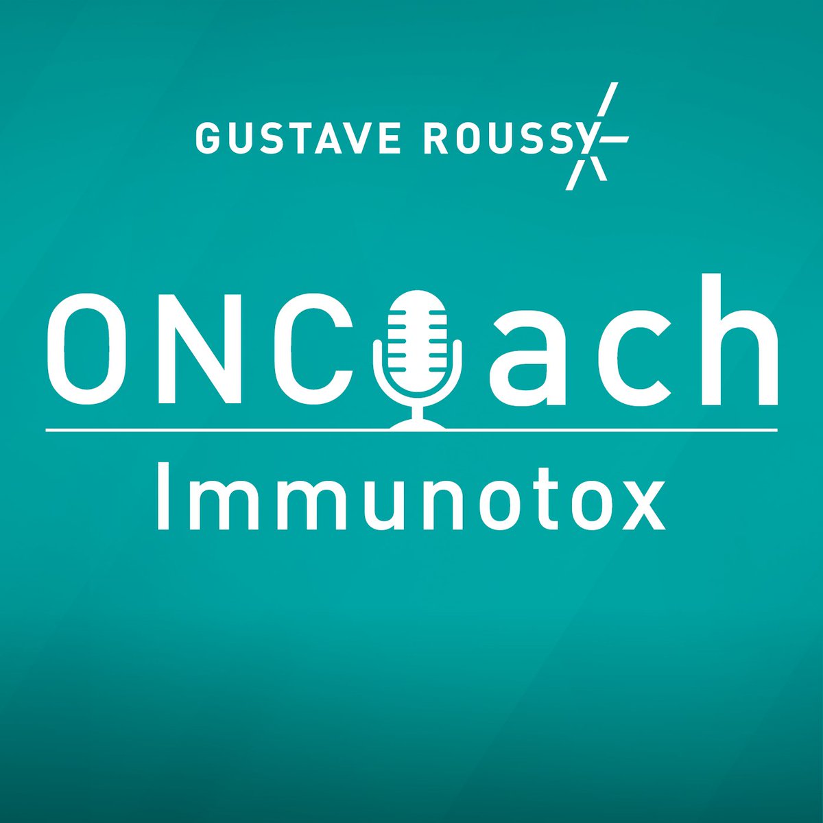GRoussyEdu's tweet photo. 📣 La direction de l’enseignement de @GustaveRoussy publie sa 1ère série de podcasts. Le Dr @Audreyperret  et ses invités vous accompagnent pour en savoir plus sur la prise en charge des toxicités liées à l'#immunothérapie.

Retrouvez cette série ici : https://t.co/whfpXcy2nI https://t.co/zfHwHrRk0f