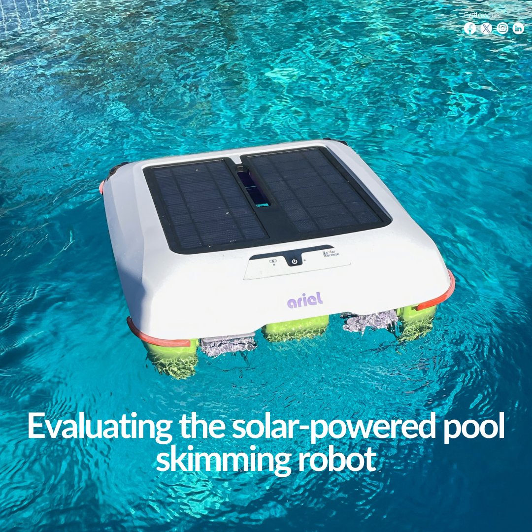 Ariel Automatic Solar Robot Pool Cleaner