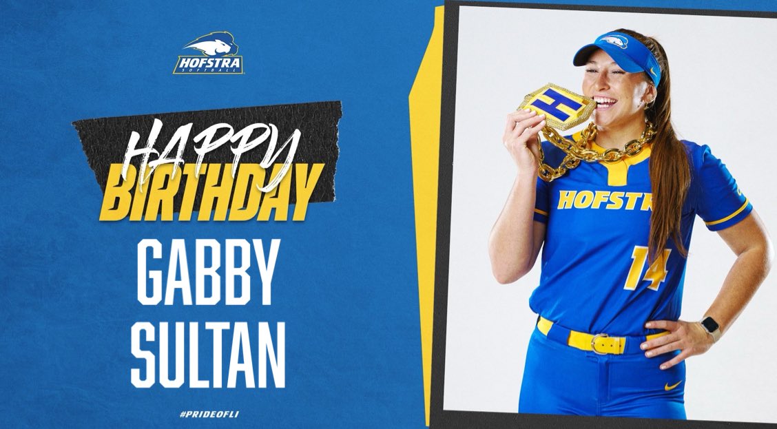 Birthday Alert 🥳

A first in 🔵🟡, wishing the HAPPIEST of Birthdags to freshmen <a href="/GabbySultan2023/">Gabby Sultan</a> !! We hope you have an amazing Friday! 

#PrideOfLI 🦁