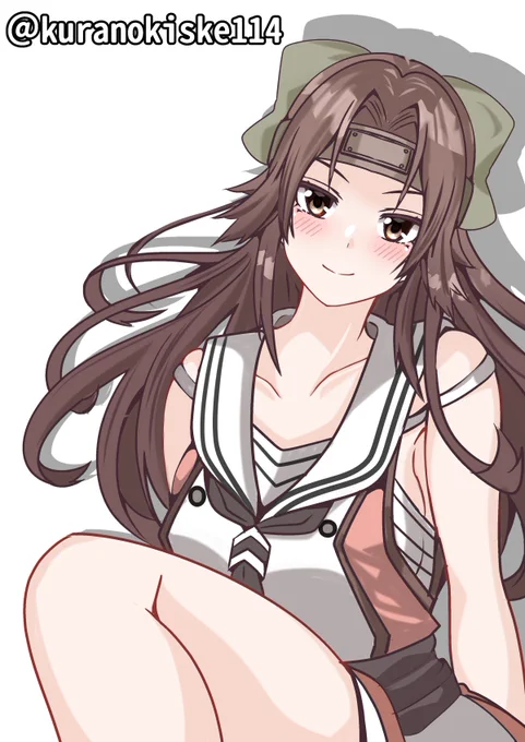 提督。静かな…時間…ですね。#艦これ版深夜の真剣お絵描き60分一本勝負 #艦これ版真剣お絵描き60分一本勝負_20231208 