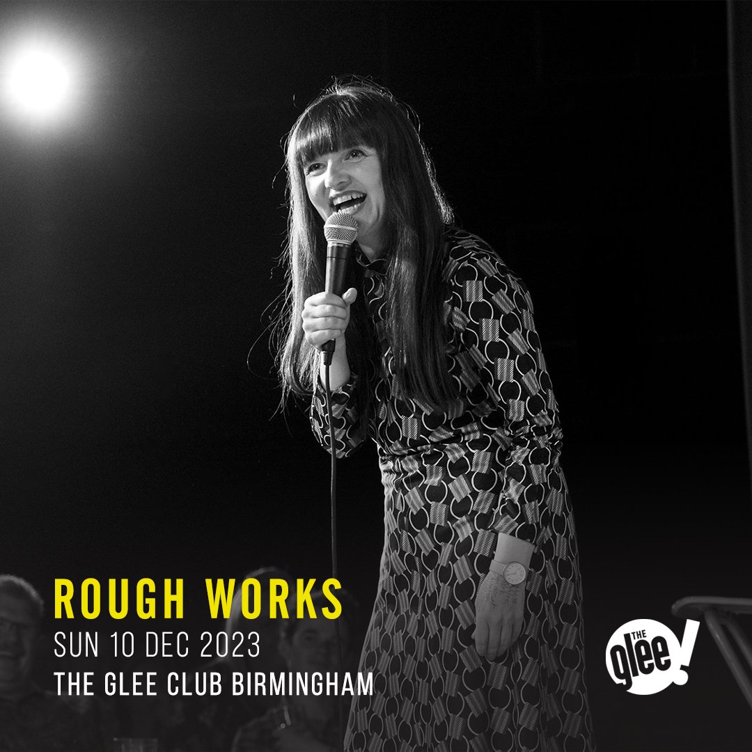 Join us this afternoon for the final Rough Works of the year! Featuring @JoshPughComic, @ThisIsTomLittle, @obrianjules, @TejDhutiaComedy, @LBarpaga, @DamonConlan, Adam Beardsmore, @TalDavies & @kwamedy Doors: 4:30pm Last entry: 4:45pm Finish: 7:15pm 🎟️ bit.ly/RoughWorksBrum