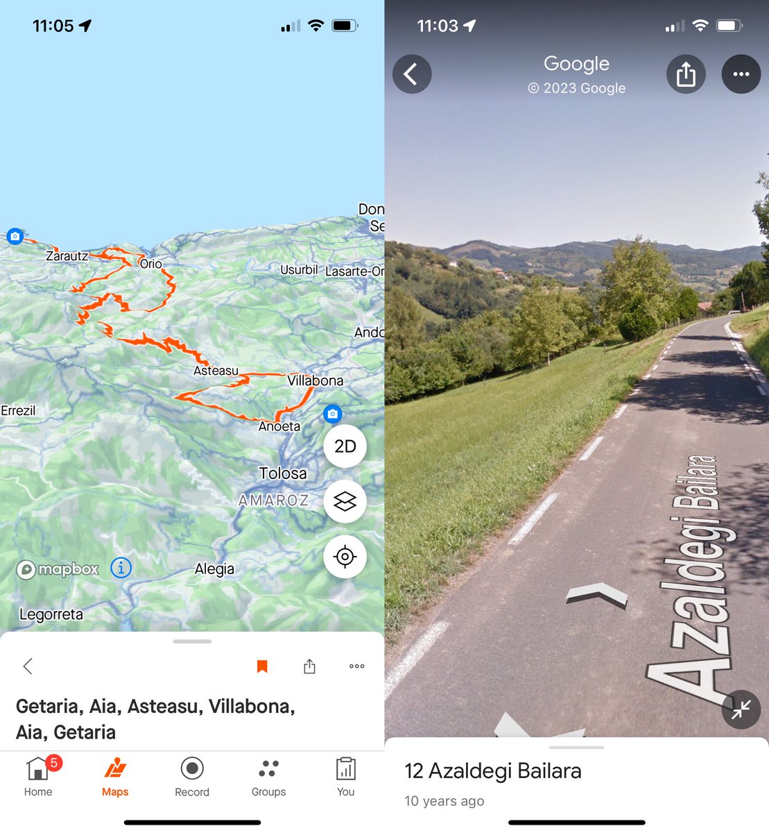 BasqueCycleEsc's tweet image. Checking out a route for the next Basque cycling escape on a grey winter day. 

If you’d like us to plan an escape for you and your friends, get in touch at basquecyclingescapes.com

#cyclingholiday #basquecountry #cyclingwithfriends