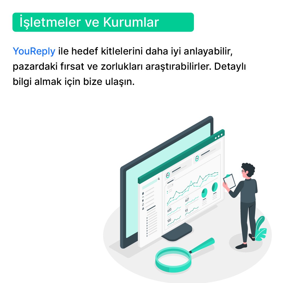 YouReply Platformunu Yakından Tanıyalım! ✨ 

Doğru bilgilere ulaşmanızı sağlayan, katılımcıları ve araştırmacıları bir araya getiren bir platformdur. 
Siz de araştırmacı veya katılımcı olarak YouReply ailesinin bir parçası olun. Bilgiye doğru ve güvenilir bir şekilde ulaşın! 💡