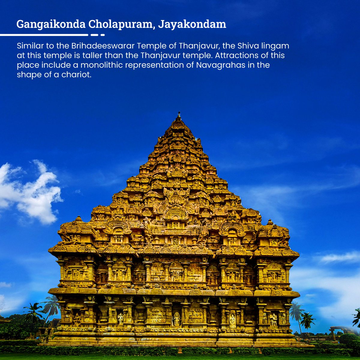 tntourismoffcl's tweet photo. Witness the timeless rhythms of the heritage wonders and architectural flow in a picturesque symphony. Get to know the amazing facts about these iconic destinations and vivid cultures in all it's glory and save the post for future travel reference!
📸- @Koushikhr_ias https://t.co/xC9efW6ZNi