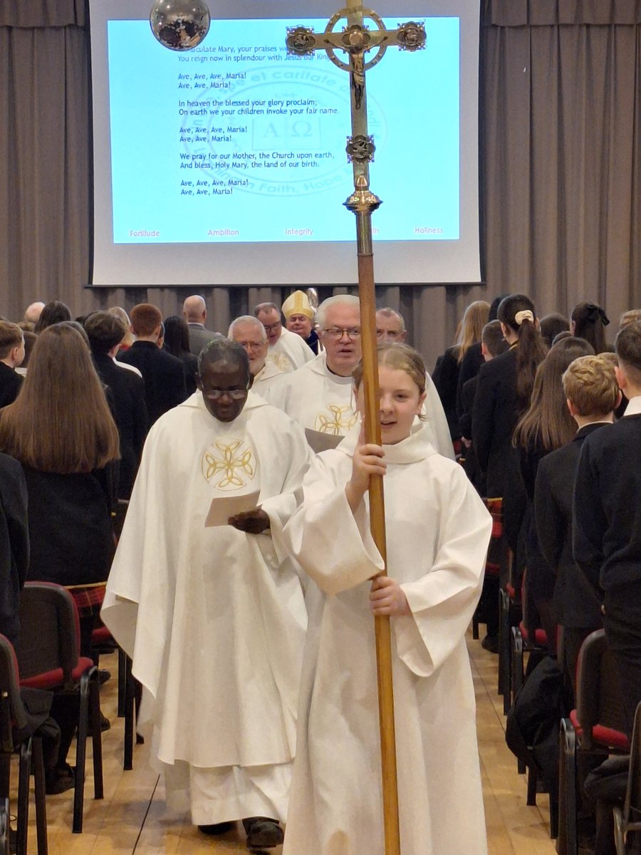 Many many thanks to all involved in our Patronal Mass today.  S1 WERE OUTSTANDING !!  Many congratulations to Bishop Toal of 15 years of Bishopric!  Thank you to <a href="/StAmbroseMusic1/">StAmbroseMusicAndDrama</a> ... outstanding!  <a href="/stambrosehigh/">St Ambrose High</a> <a href="/sces/">Scott</a> <a href="/motherwellre/">@MotherwellRE</a>
