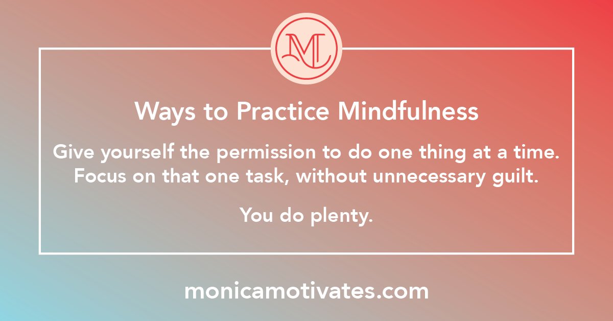 Happy Self-Care Friday! Grant yourself permission for self-care today—focus on one task at a time without unnecessary guilt. It's a simple yet powerful way to nurture your well-being.

#selfcare #mindfulness #wellbeing #healthequityinclusion #MonicaMotivates