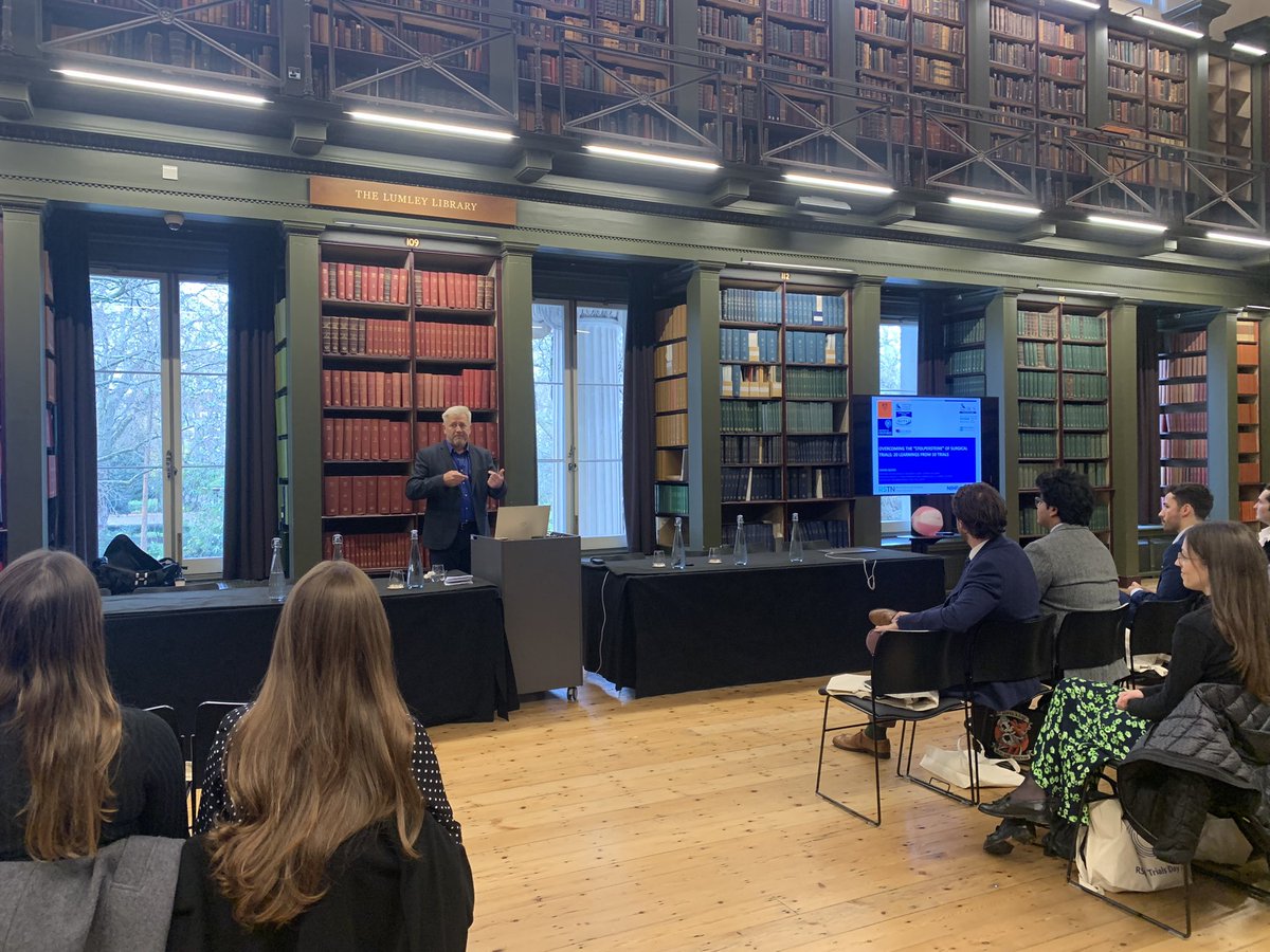 Surgery_Trials's tweet image. Starting the afternoon off with Prof @david_j_beard from @ndorms who’s helping us understand how to overcome the common stumbling blocks we can face in surgical trials