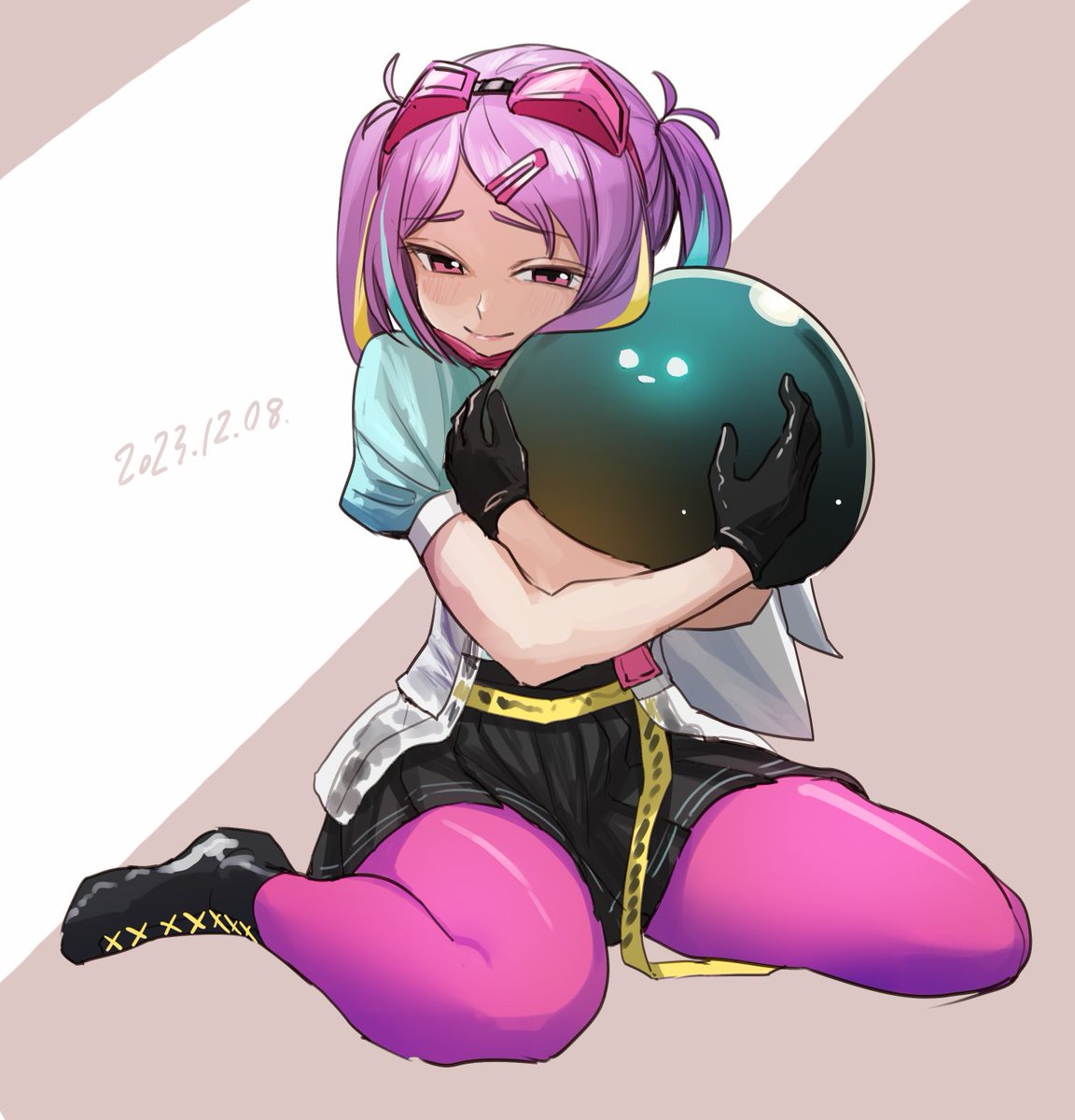 「いろっちを添えて #ヘブ版深夜のお絵描き一本勝負 #hvbnFA」|戯屋べんべ@「いず転」コミック第1巻発売！のイラスト