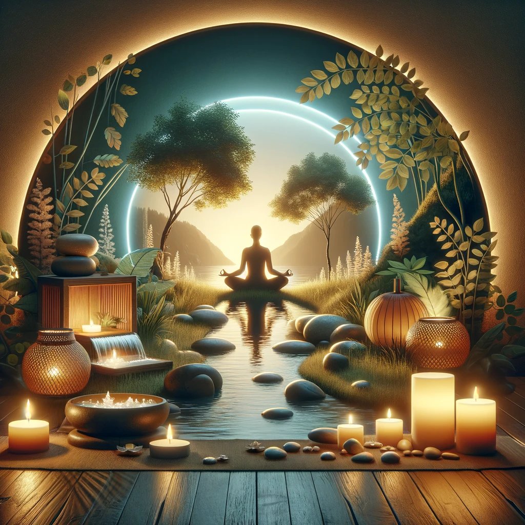 peruviannbbyy's tweet photo. Ease your mind and melt stress away with the art of mindful meditation. Learn to anchor your thoughts and find serenity amidst the chaos of daily life – all it takes is a few minutes a day. 🧘♀️ #MeditationStation #ZenZone https://t.co/ZMduQ6r8Yy