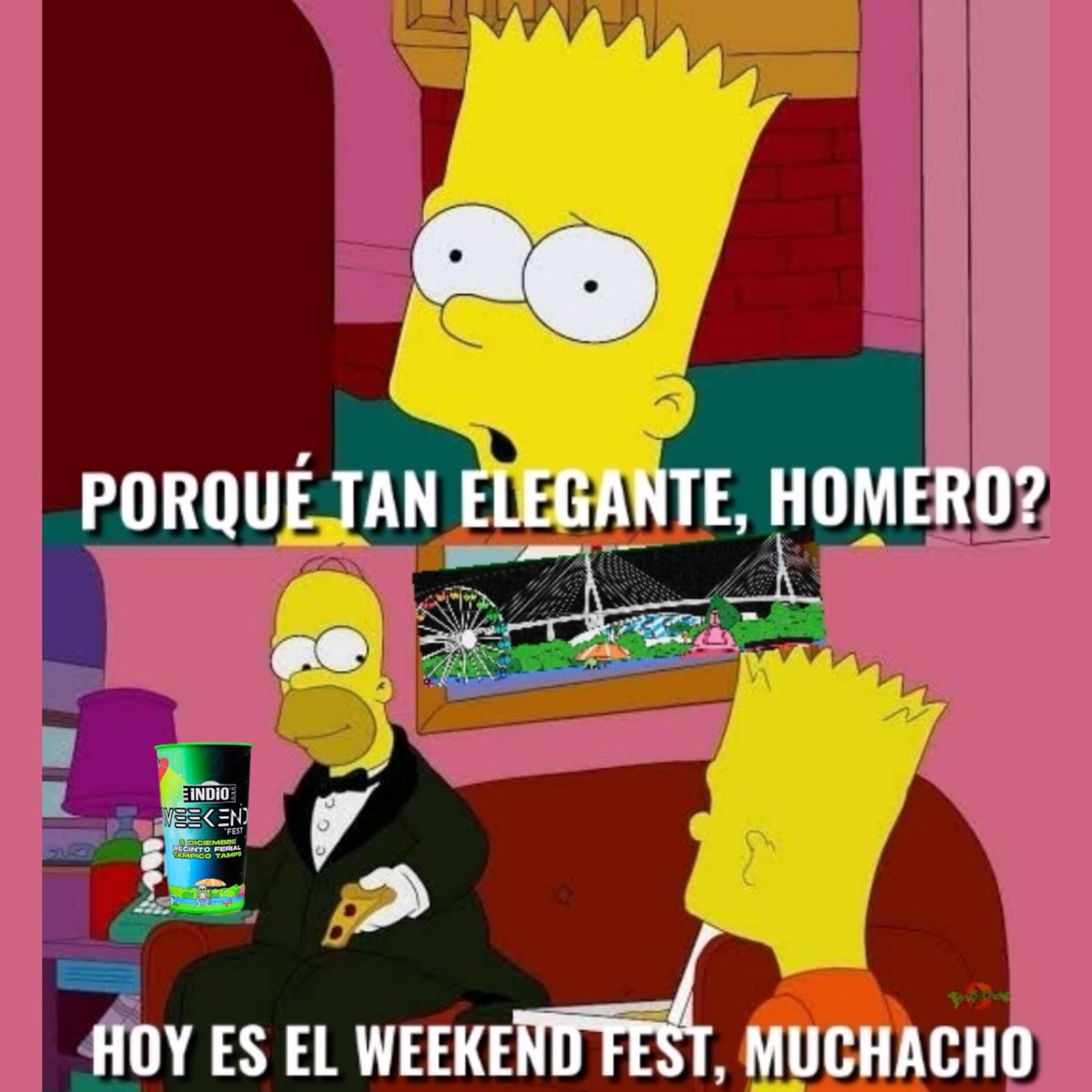 TampicososTV's tweet photo. ¡Se llegó el día! 👽🤘🏻 #WeekendFest https://t.co/Nv08YecAWl