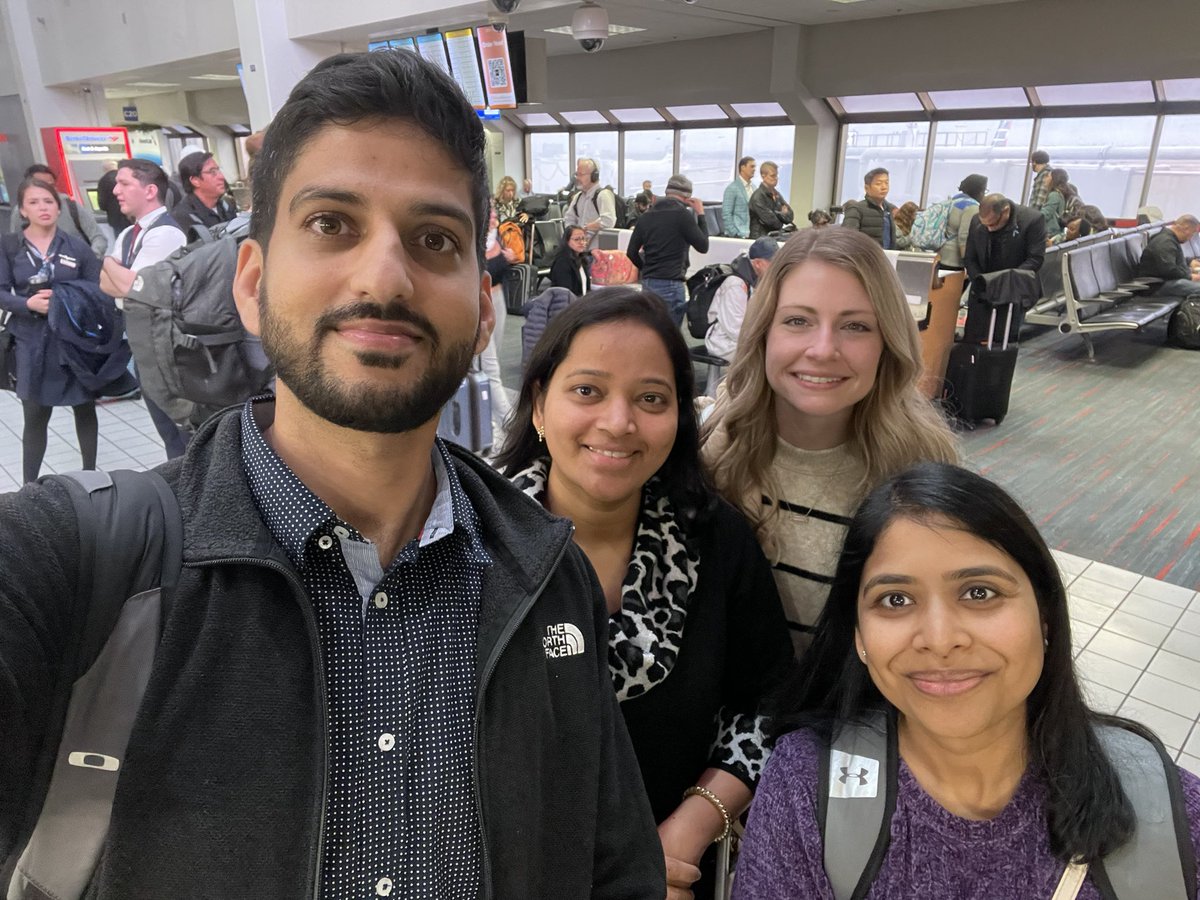 Team UAMS off to #SanDiego for #ASH23 
Looking forward to tons of learning and meeting experts from across the globe. @uamshealth @uamscancer @SGundarlap2482 @Lakshmi_yarl @tylerchrystinef