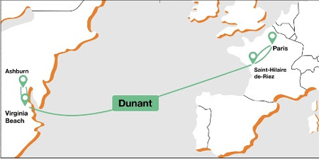 📰@Nokia et @Orange établissent un record avec un test grandeur nature de transmission à 800 Gbit/s sur le réseau réel #Dunant de 6 600 km pour se préparer à l’augmentation du trafic sur la route transatlantique stratégique 🛳 🌐

mtom-mag.com/article17678.h…