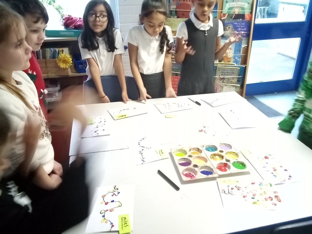 HillsideYr2's tweet photo. This afternoon we have been expressing our artistic sides and making Christmas cards. https://t.co/hoP5WNXX3R