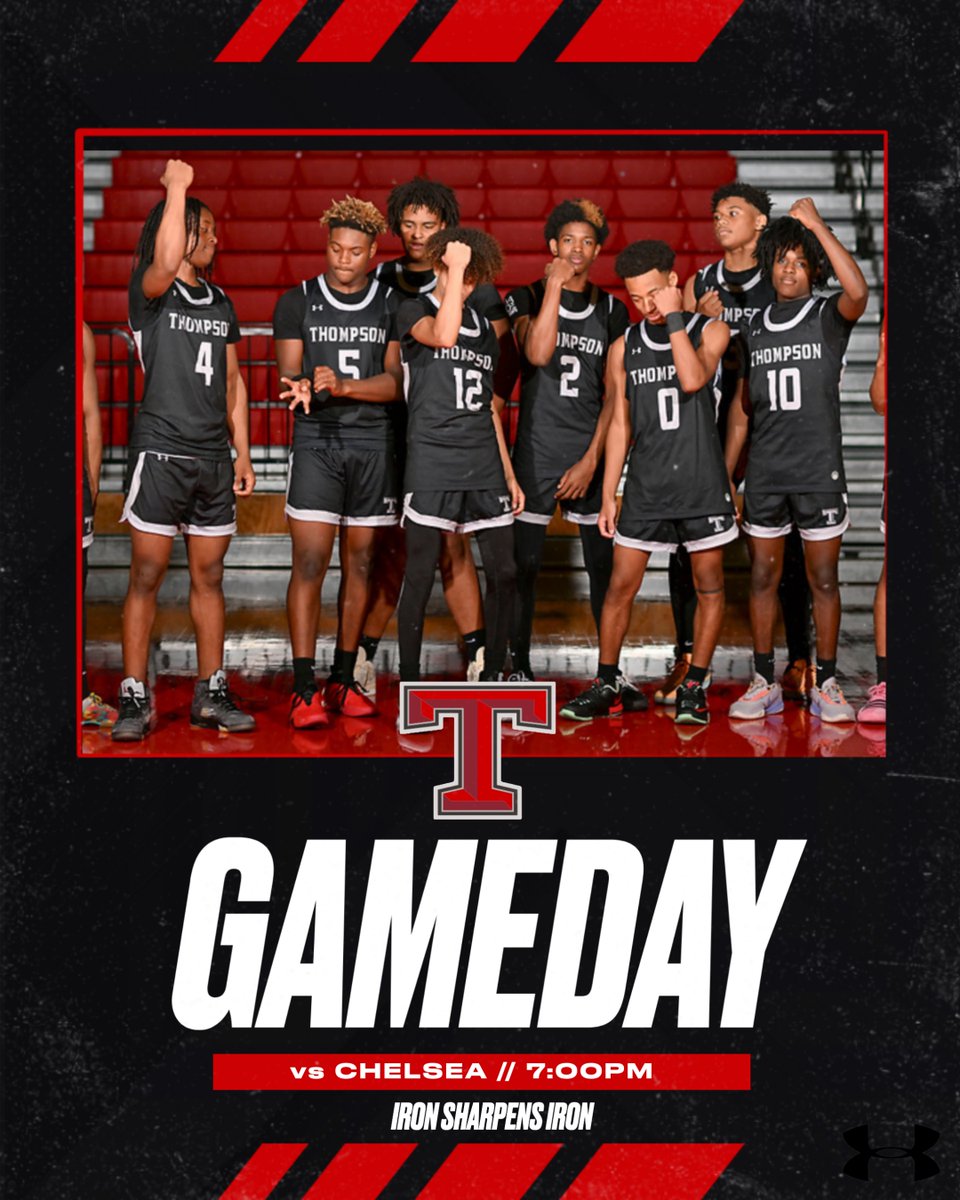THS_BBasketball's tweet photo. 🚨GAMEDAY!  🗣️Warrior Arena is the move tonight as we host Chelsea at 7pm. #ironsharpensiron https://t.co/ZG7dZclxIF