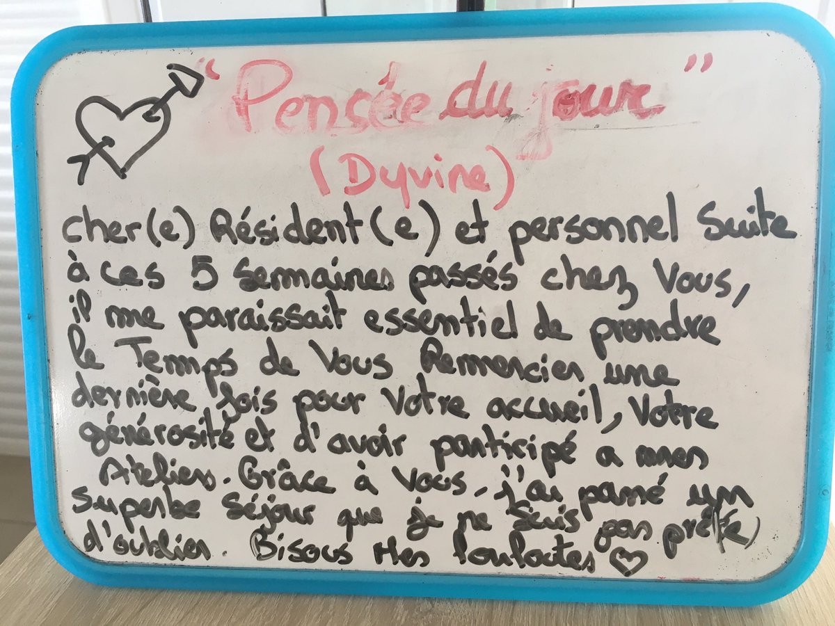 SenSteMarie's tweet image. Dernier jour de #stage pour Ludivine, qui aura passé 5 semaines avec nous et qui a laissé quelques #surprises à nos #Résidents. #Team974 #formation #stagiaire #Bienveillance #intergénération