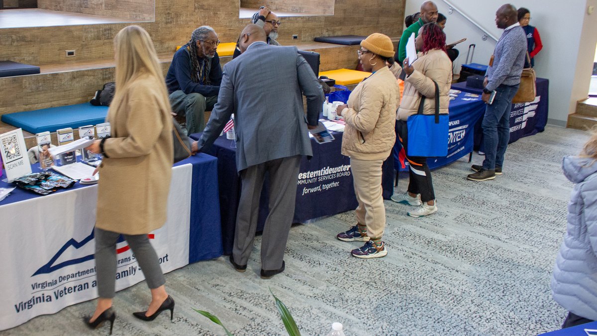 ECPIUniversity's tweet image. #AroundCampus: Mental health providers, local military base family support offices, and veteran service organizations were on hand yesterday to discuss their services and resources available on-campus today. Great work, everyone!
#ECPI #MyECPI #Veterans