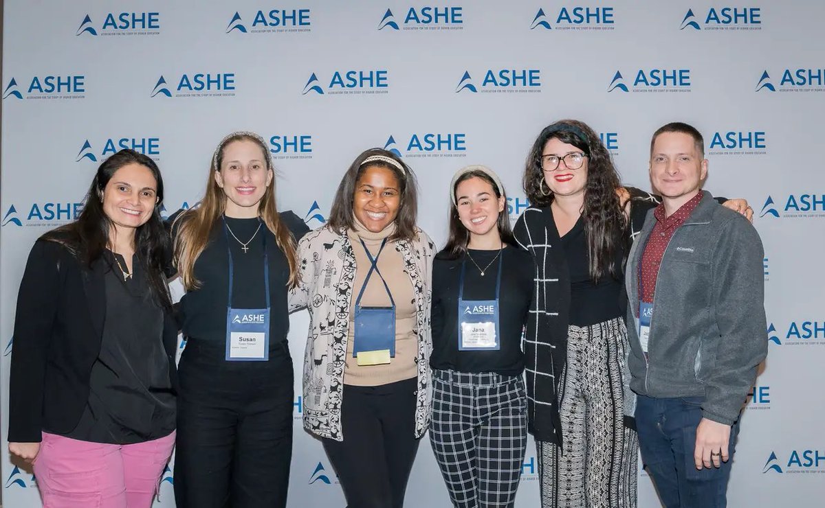 Higher Education Ph.D. Students at the ⁦<a href="/ASHEoffice/">ASHE</a>⁩ #ashe2023 conference