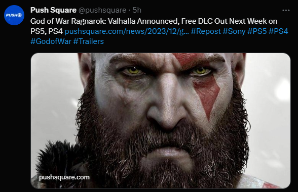 God of War Ragnarök announces free DLC, and it's out soon