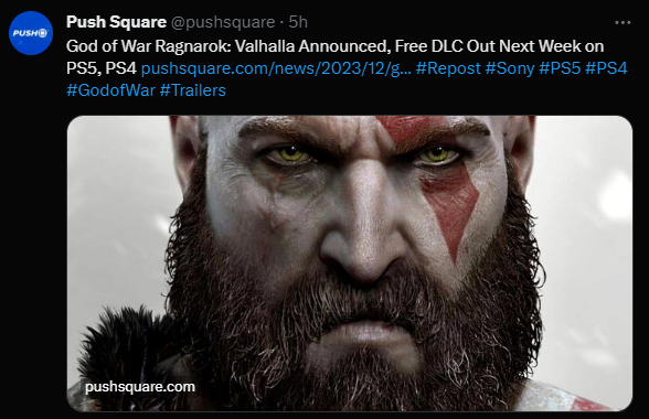 Valhalla is a new roguelike mode for God of War: Ragnarok, out