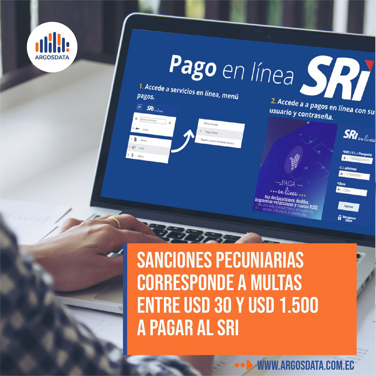 ArgosdataEcu's tweet photo. La emisión de facturas electrónicas es obligatoria en Ecuador, conoce cuáles son las sanciones por no hacerlo.
#SiEsArgosDataEsSeguro #FirmaElectronica #TramitesDigitales #HomeOffice #ArgosData https://t.co/5TGVL0TePC