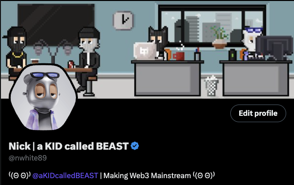 nwhite's tweet image. The @aKIDcalledBEAST team are always cooking something.

Who's ready the for the BEASTs to hit the pixelverse? #bitbeasts