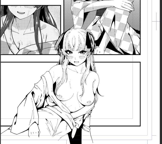 この線画をしたやつは誰だ 