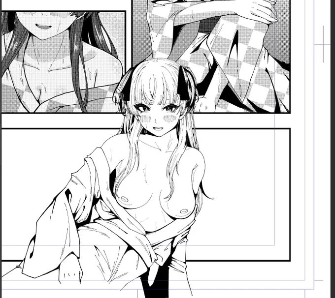 この線画をしたやつは誰だ 