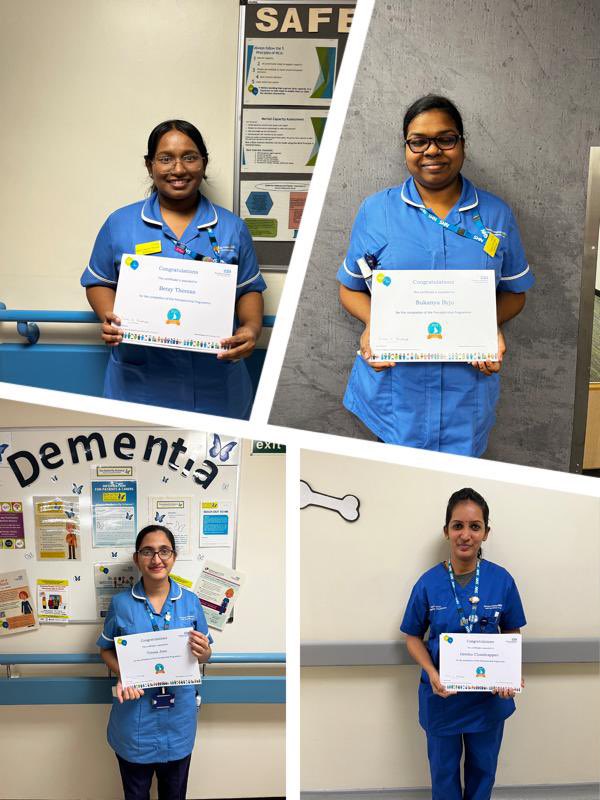 Congratulations to our wonderful preceptees who have completed the Trust preceptorship programme 🎉 👏#proudtocare #proudtolearn