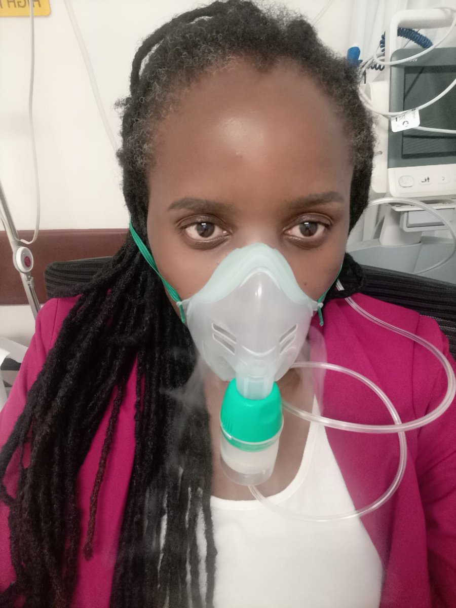 Fellow Kenyans,asthmatic people like me die in <30 mins if we don't get nebulised whenever we have an attack.I've lost 3 friends this year! A nebuliser costs Sh5,000. Join me in asking <a href="/MOH_Kenya/">Ministry of Health</a> &amp; non-profits to stock health facilities with a nebuliser.#availnebulizers