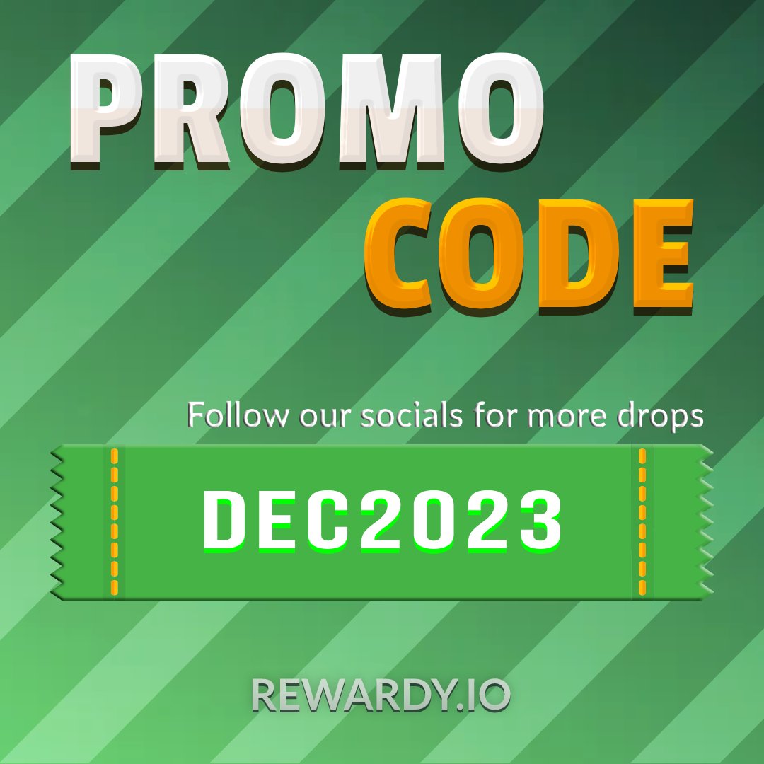 rewardy on X: 💎 NOVEMBER CODE DROP! ⭐ Use code NOV2023 to receive 250  boost points! 💰 Limited to 400 people, hurry up and redeem it!   / X