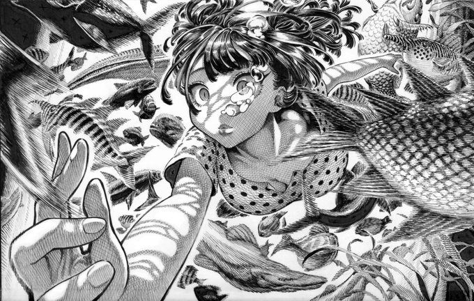 コミティア146で頒布した合同誌【DRAWING MAGAZINE】通販の宣伝です本 + 特典版本のみ版ぼく昼寝からは、『水中』という9pの漫画+ミニネームの写真を掲載させてもらってます!よろしくお願いします! 