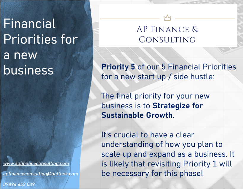 finance_ap's tweet photo. 5 Priorities for a new start up, new business or side hustle.
Priority 5 -Strategize for Future Growth

Full Article: https://t.co/t0v6rnK8n8

#startup #reporting #finance #income #growth #growthmindset #expenditure #startuplife #sidehustle https://t.co/zoniq8rYdu