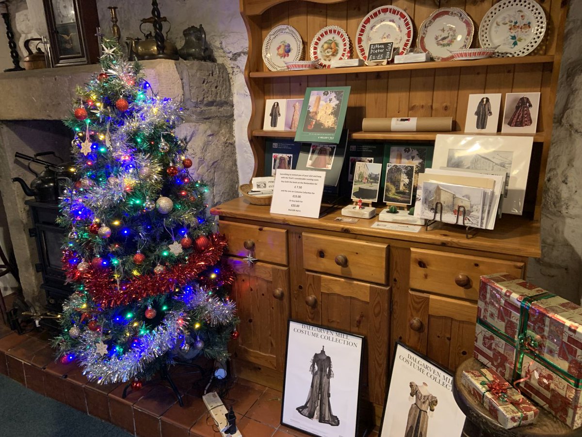 DalgarvenMill's tweet photo. Our coffee shop is looking very Christmassy, why not pop along for coffee and cake , or lunch? Our opening hours are Tues-Sat: 10am-4pm, Sun: 11amโ4pm (closed Mondays)
#coffeeshop #tearoom #coffee #cake #lunch #christmasouting #Christmasgifts https://t.co/jpgocFK5v3