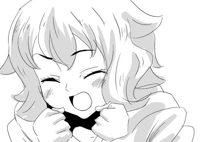 2クール目OPのここのアトラかわいいよねっていうらくがき 