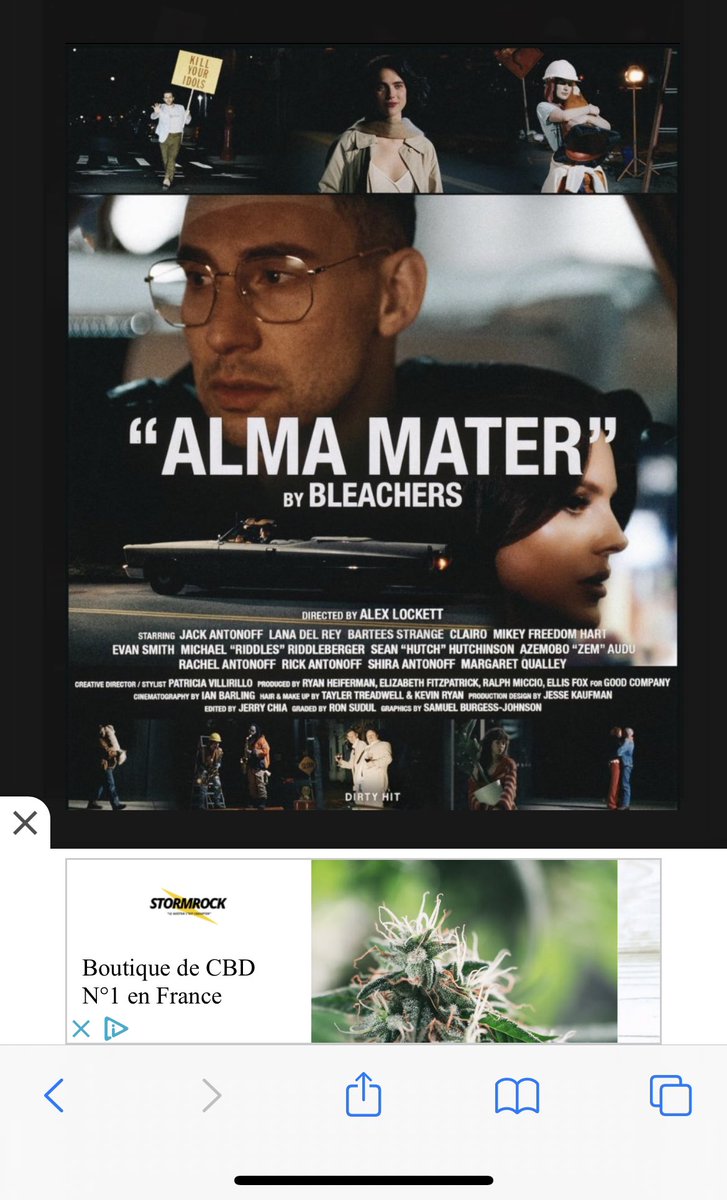 🎫 Alors que son nouveau clip #AlmaMater sera dévoilé aujourd’hui à 18h (avec <a href="/bleachersmusic/">bleachers</a>), #LanaDelRey est annoncée en concert le 21 août 2024 pour <a href="/rockenseine/">Rock en Seine</a>. 🙌