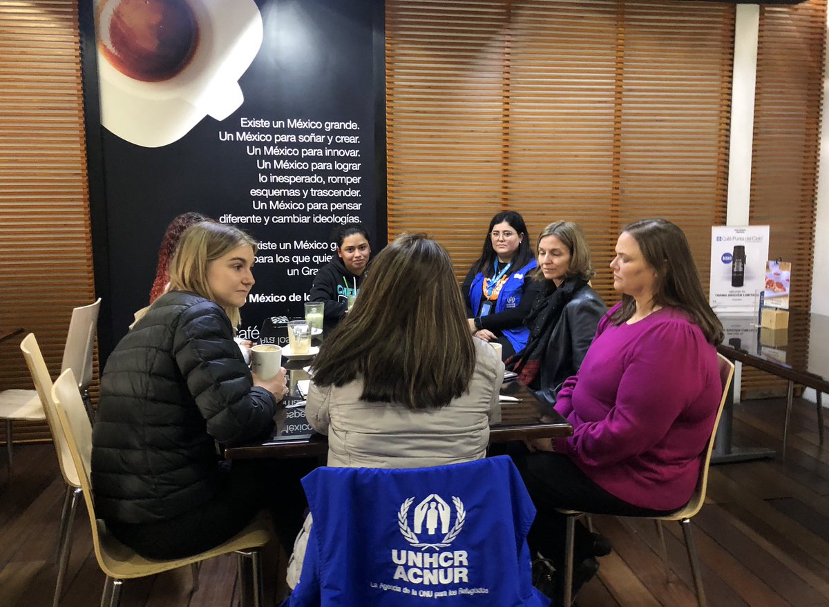 Ayer conocimos a Ashley. Ella llegó de Honduras con las caravanas en el 2018. Ella tenía 17 años, su hermano 12. Se integraron en San Luis Potosí acompañados por <a href="/AcnurMexico/">ACNUR México</a>. Hoy, Ashley está estudiando psicología en la Universidad Autonoma de Aguascalientes con una beca DAFI!