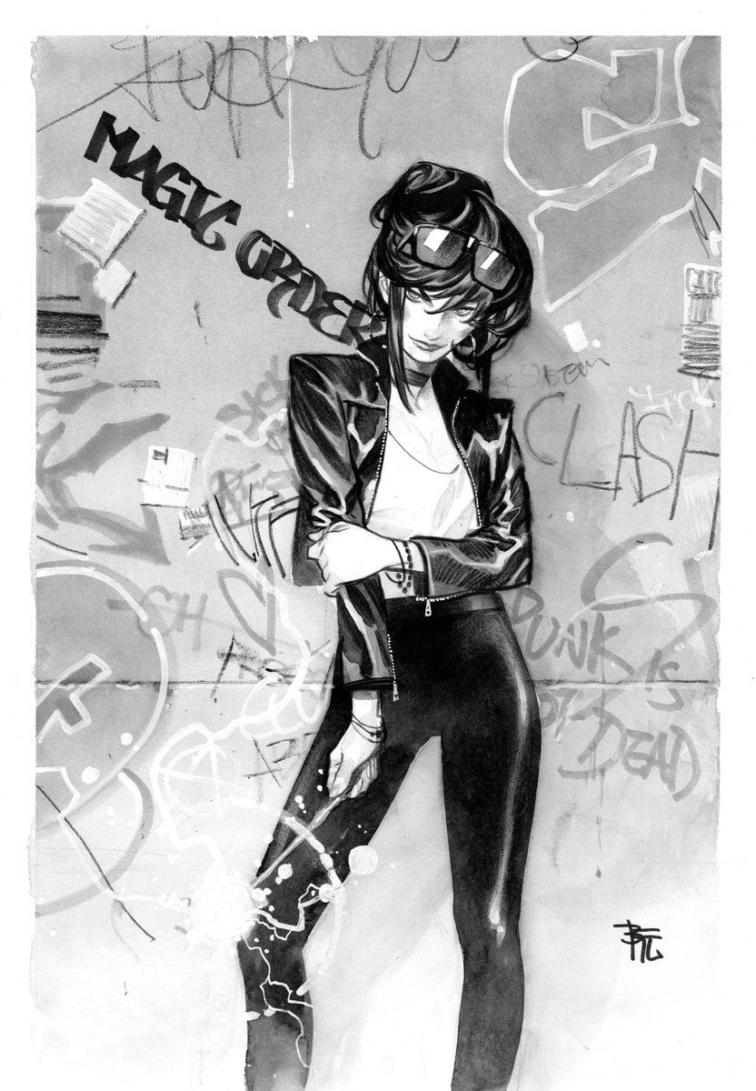 Cordelia Moonstone 
Magic Order commission from #NYCC 
@mrmarkmillar 