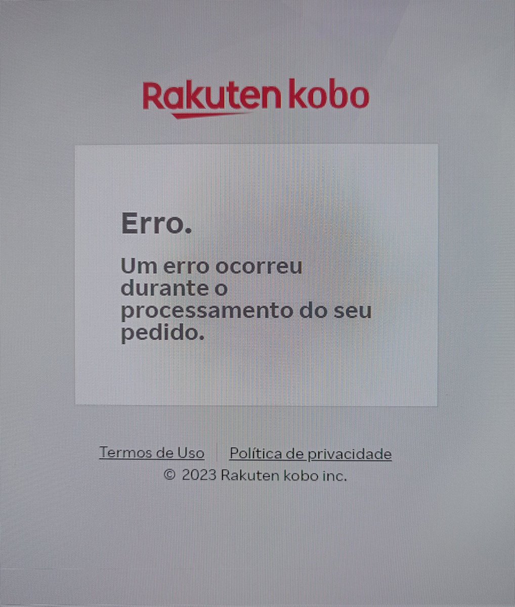 dmazui's tweet photo. Fui tentar comprar um #livro no @kobo, pqp nada funciona... Por isso que a Amazon não tem concorrência 🙄 
#books #BookTwitter #bookstagram #livros https://t.co/2N5vsJpF89