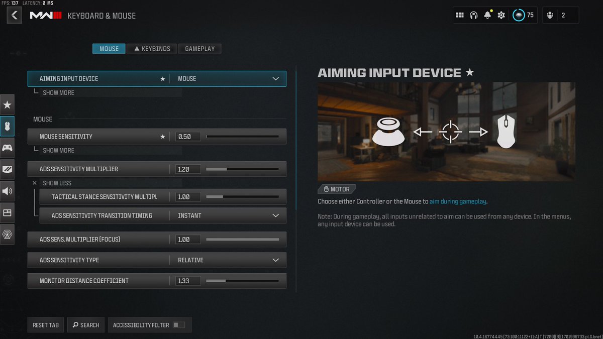 My mouse settings. 
No weird input feel 
6400 dpi
#MW3