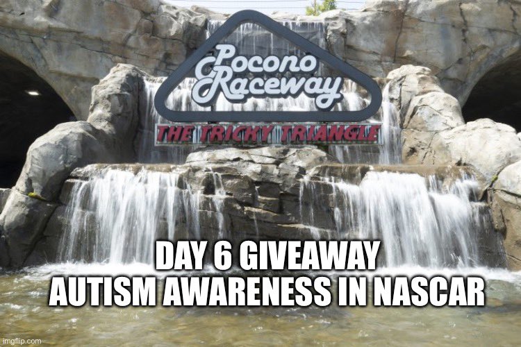🎄🎅🏻It’s #Giveaway Day 6 🎅🏻🎄 Thanks to the continued support of @PoconoRaceway,for the #Autism community, you could win 4 tickets for the @NASCAR Cup race on July 14. To enter: Follow, Retweet,Tag some race fans.🧩🏁 #AutismAwareness in #NASCAR Winner picked on 12/25.🎅🏻🎄