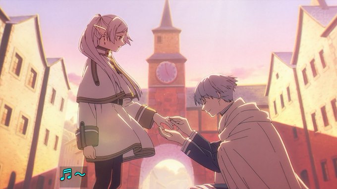 こんなんもうプロポーズじゃん!じゃん! #frieren #ntv