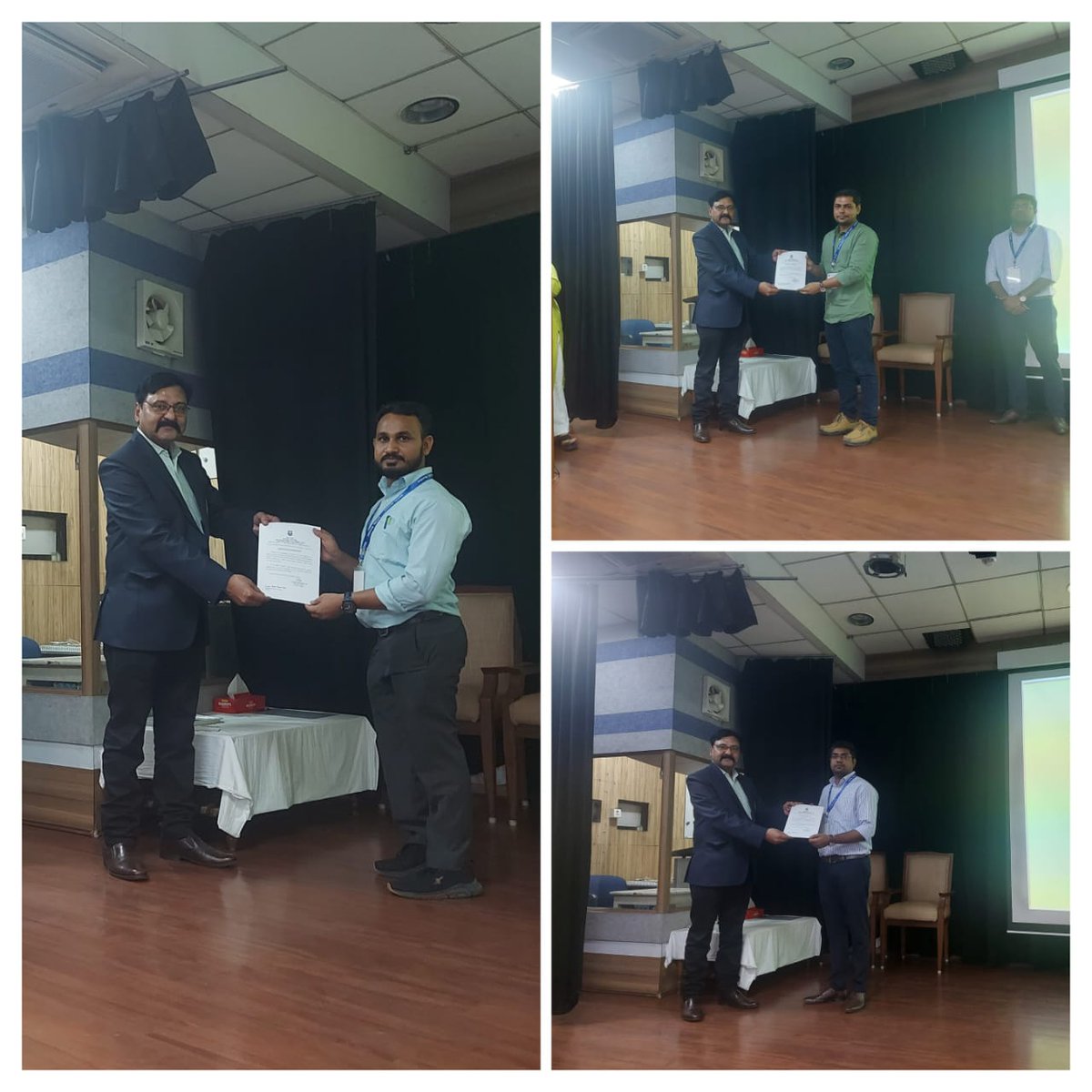 nacincbic's tweet photo. NACIN Mumbai concluded 3-week Mandatory Training for Inspectors of Customs(EO&amp;PO) for Promotion to the grade of Appraiser &amp; Superintendent on 08.12.2023. The training ended with a questionnaire on Customs procedures &amp; appreciation certificates were distributed to best performers. https://t.co/BaDMjdwkkA