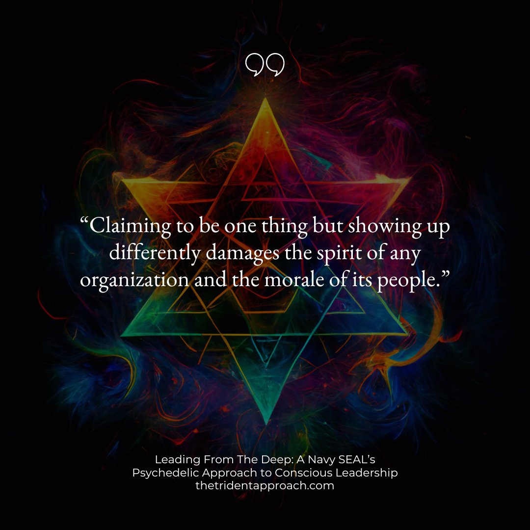 An excerpt from Leading From The Deep: A Navy SEAL’s Psychedelic Approach to Conscious Leadership.