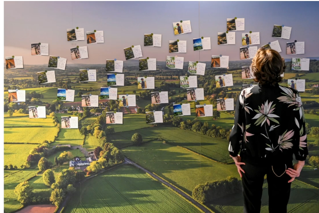 EUAgri's tweet photo. 🌄Postcards from the future!  

Our participants at the #EUAgriFoodDays left messages for themselves today.  

They looked back from a rural area in 2040 and sent their messages back to 2023 based on what they had seen.  

What would be your message to yourself?  
#EUDigitalAgri https://t.co/VU9Uw7ogaZ
