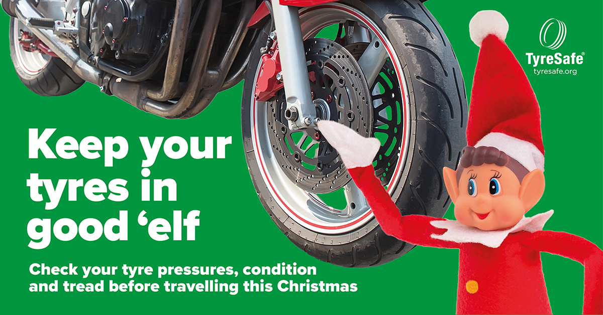 🎄Santa's @Tyresafe 'elves' are checking tyre pressure today! ✨Ensure your tyres are in perfect shape for safe holiday journeys. #GoodElfTyres #TyreSafety